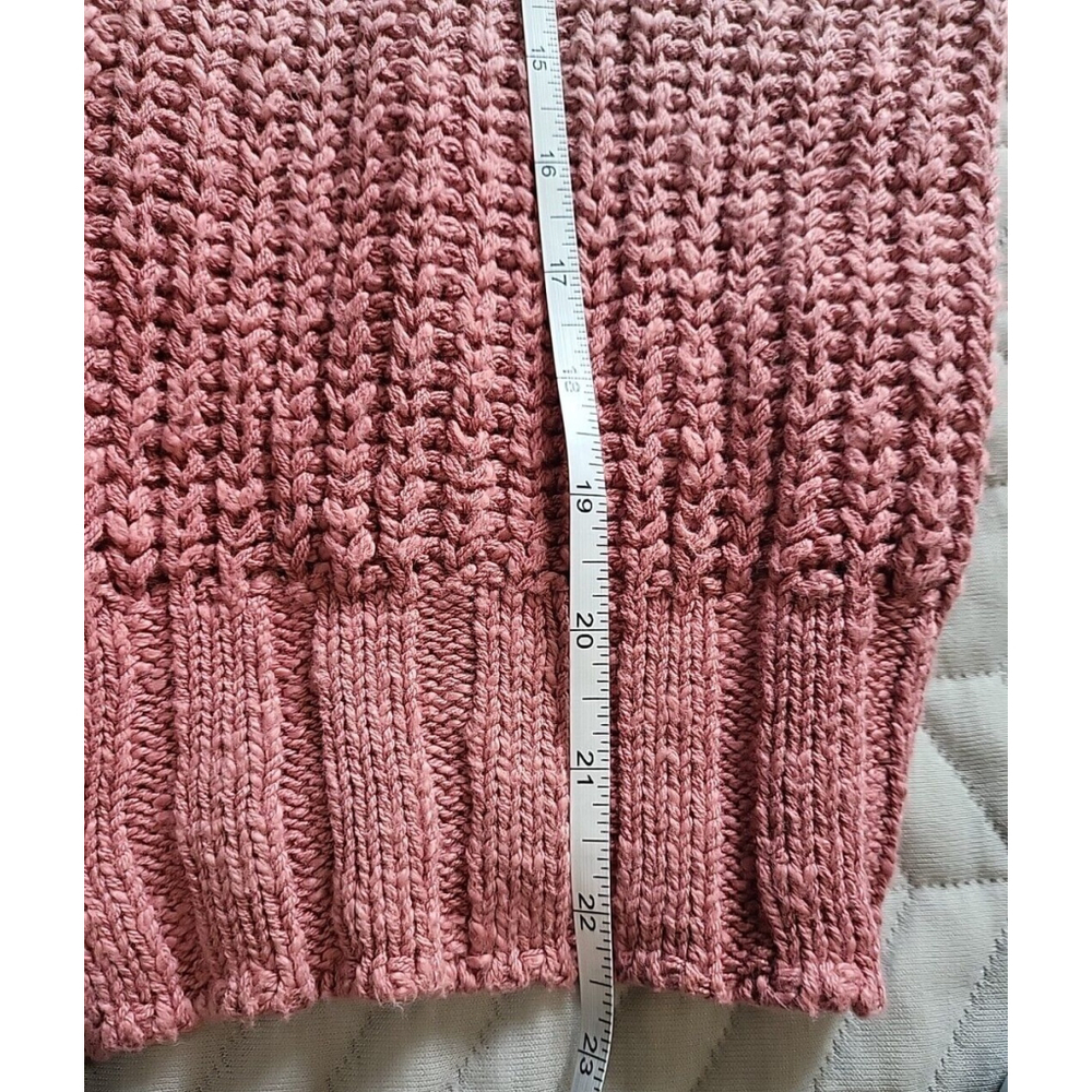 HelloNite Dip Dye Oversized Chunky Knit Sweater Cardigan Ombre Women's Size XS - Picture 16 of 16